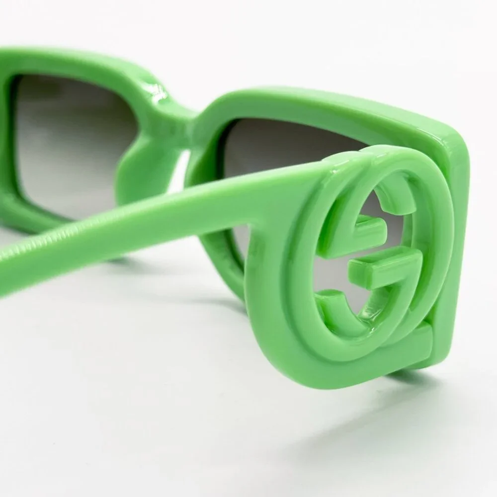 NEW GUCCI GG1325S 004 WOMEN GREEN SUNGLASSES GUCCI
